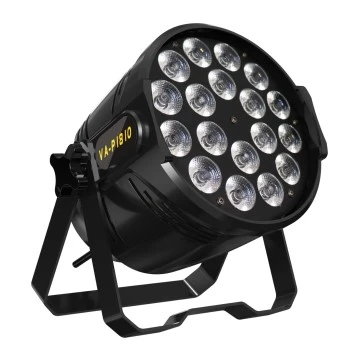 18 dona 10 Vt 4-in-1 toʻliq rangli par nuri (1-da 5/6 uchun ixtiyoriy)